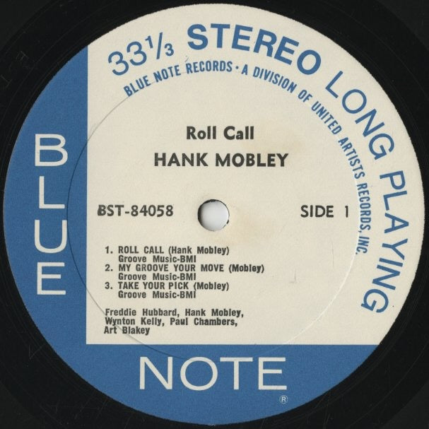 Hank Mobley / ハンク・モブレー / Roll Call (BST-84058)