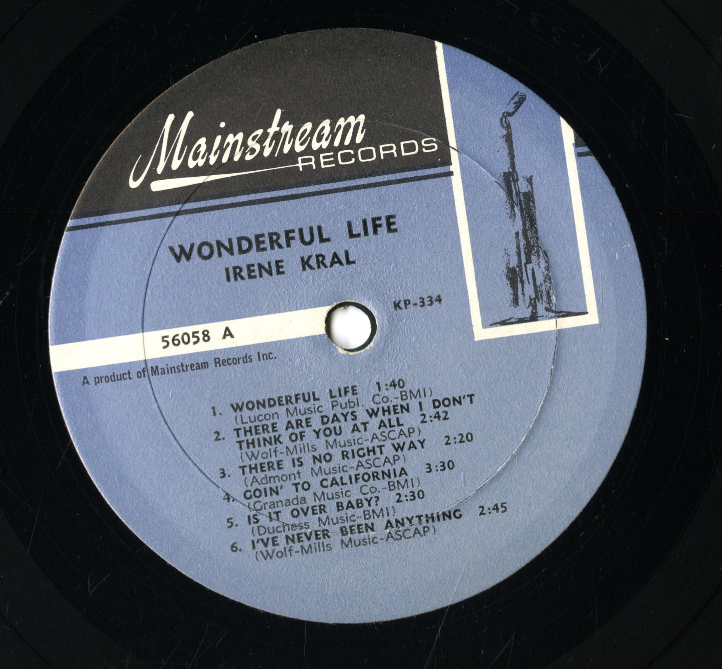 Irene Kral / アイリーン・クラル / Wonderful Life (56058)