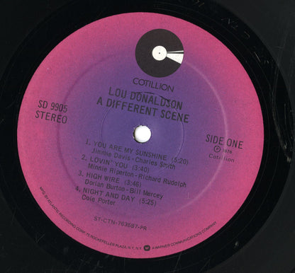 Lou Donaldson / ルー・ドナルドソン / A Different Scene (SD 9905)