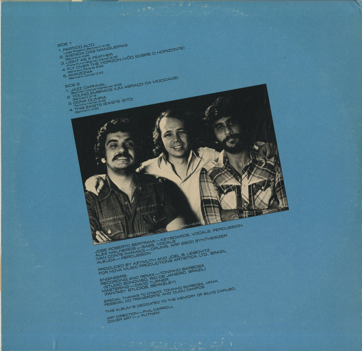 Azymuth / アジムス / Light As A Feather (M-9089)