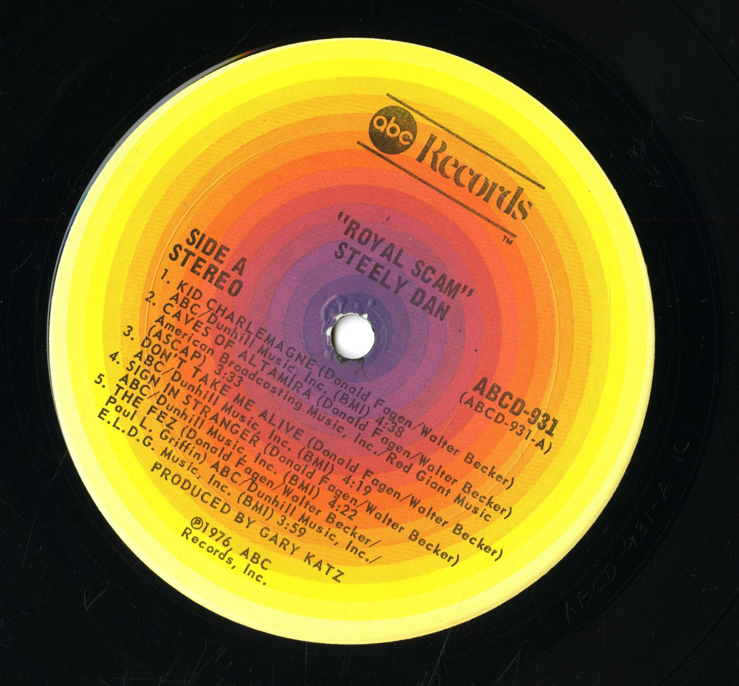 Steely Dan / スティーリー・ダン / The Royal Scam (ABCD-931)