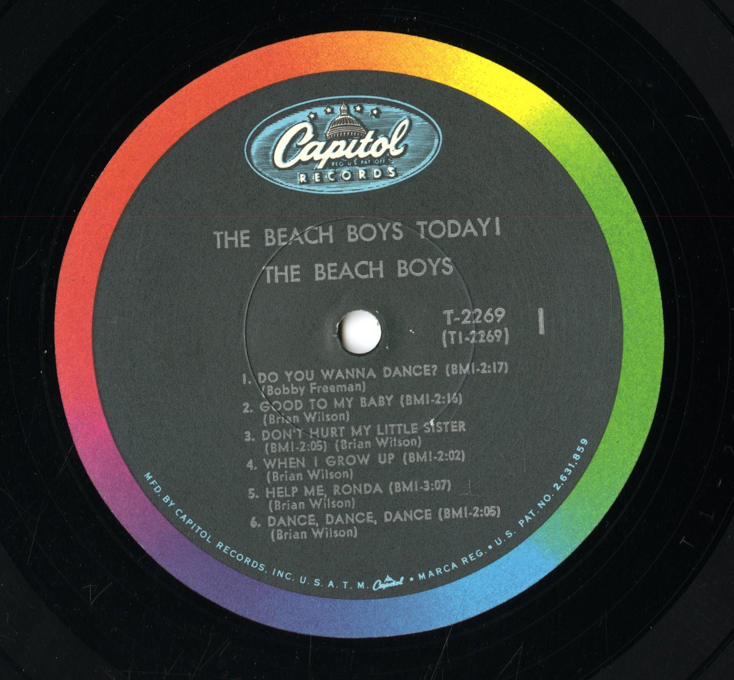 The Beach Boys / ビーチ・ボーイズ / Today! (T-2269)
