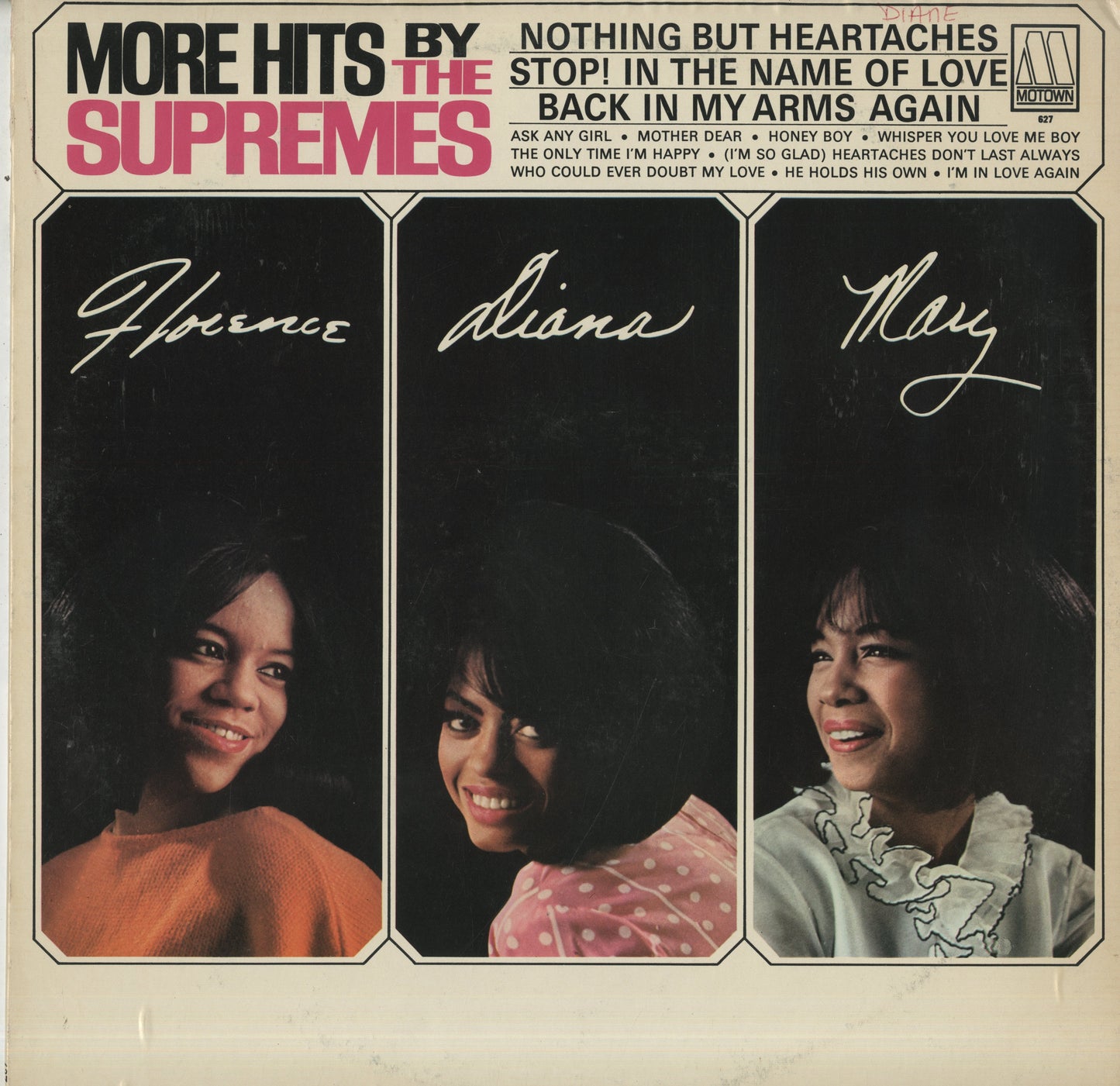 The Supremes / シュプリームス / More Hits By The Supremes (M 627)