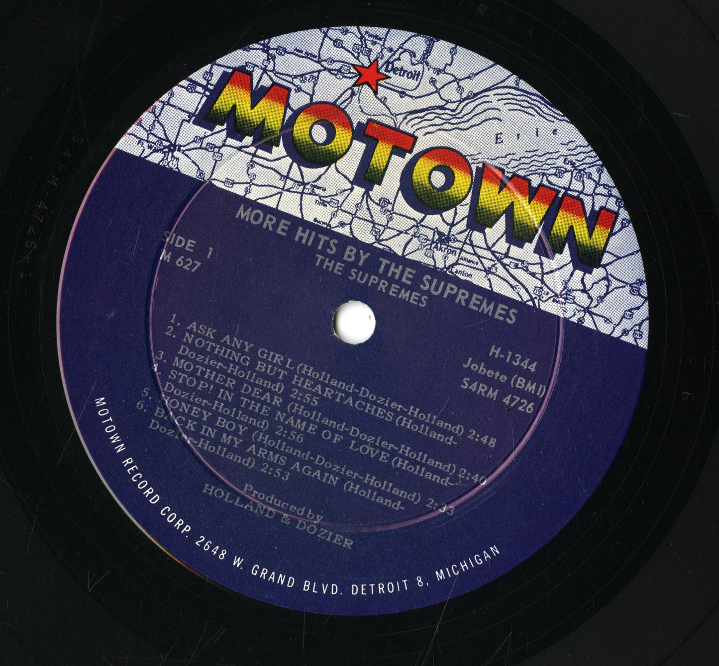 The Supremes / シュプリームス / More Hits By The Supremes (M 627)