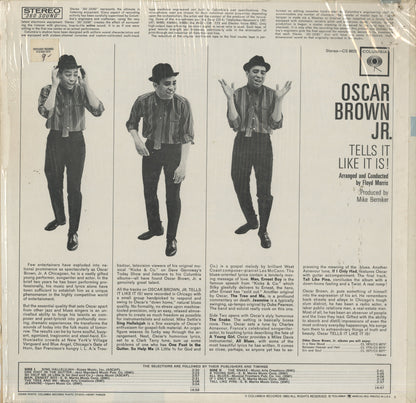Oscar Brown Jr. / オスカー・ブラウン・ジュニア / Tells It Like It Is! (CS 8825)