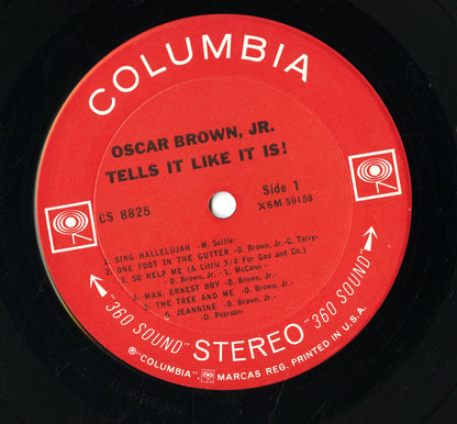 Oscar Brown Jr. / オスカー・ブラウン・ジュニア / Tells It Like It Is! (CS 8825)