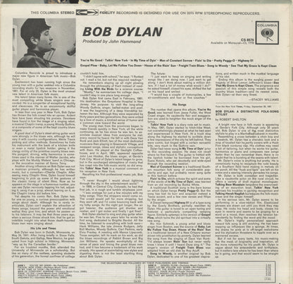 Bob Dylan / ボブ・ディラン / Bob Dylan (1962) (KCS 8579)