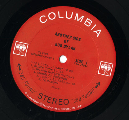 Bob Dylan / ボブ・ディラン / Another Side Of Bob Dylan (CS 8993)