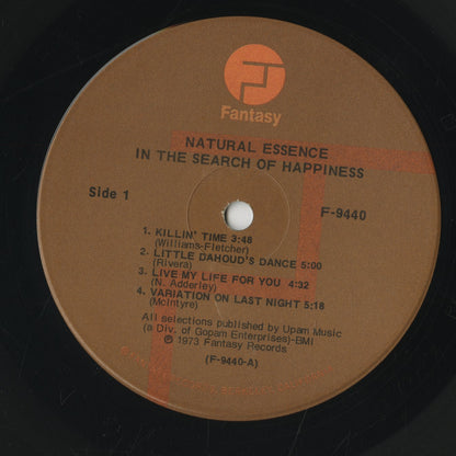 Natural Essence / ナチュラル・エッセンス / In Search Of Happiness (F-9440)
