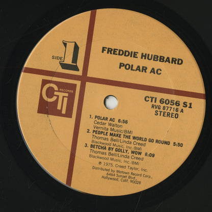 Freddie Hubbard / フレディ・ハバード / Polar AC (CTI 6056 S1)