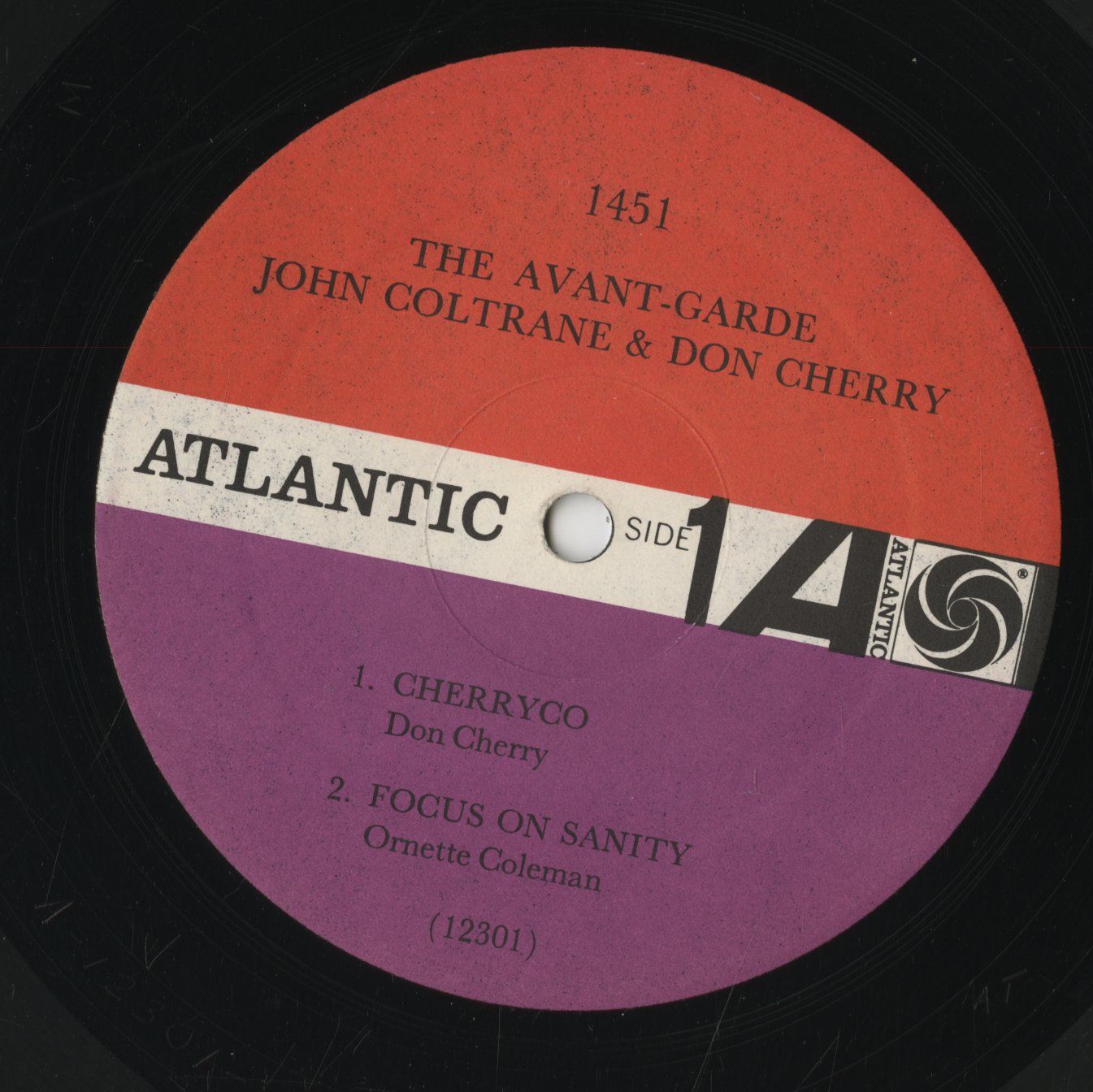 John Coltrane - Don Cherry / ジョン・コルトレーン　ドン・チェリー / The Avant-Garde (1451) MONO盤