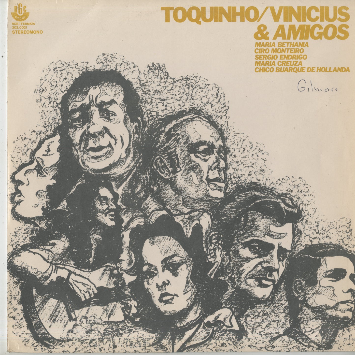 Toquinho & Vinicius / トッキーニョ　ヴィニシウス / Toquinho, Vinicius & Amigos (303.0021)