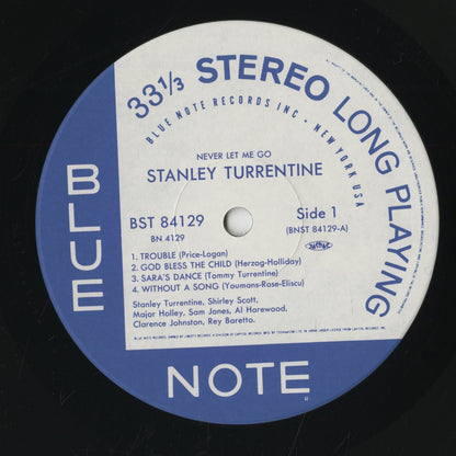 Stanley Turrentine / スタンリー・タレンタイン / Never Let Me Go (BN 4129)