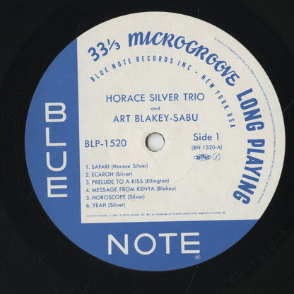 Horace Silver - Horace Silver Trio (BN 1520) 1983 JPN Blue Note｜中古LP