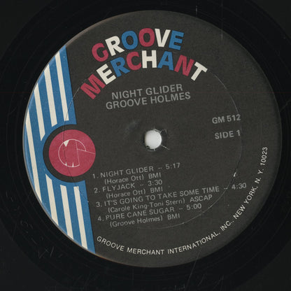 Groove Holmes / グルーヴ・ホルムズ / Night Glider (GM 512)