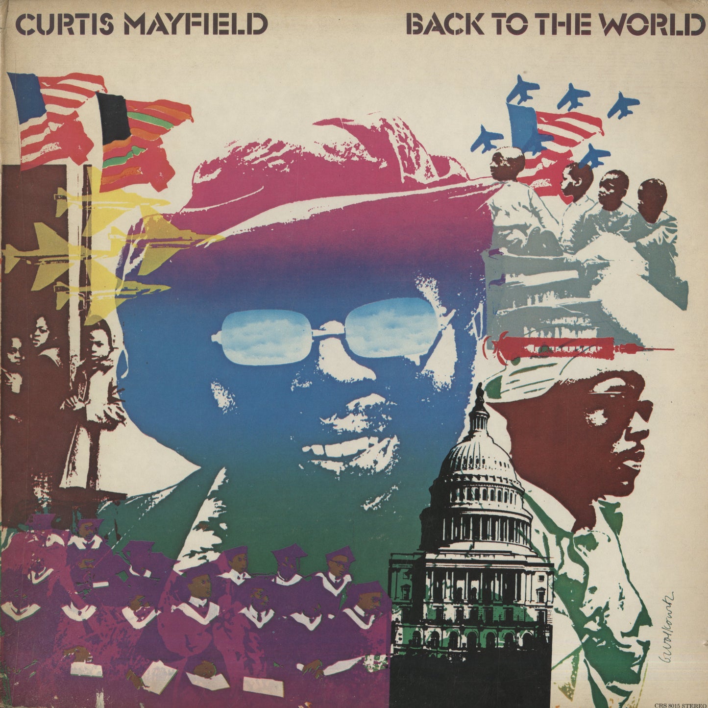 Curtis Mayfield - Back To The World (CRS-8015) Curtom