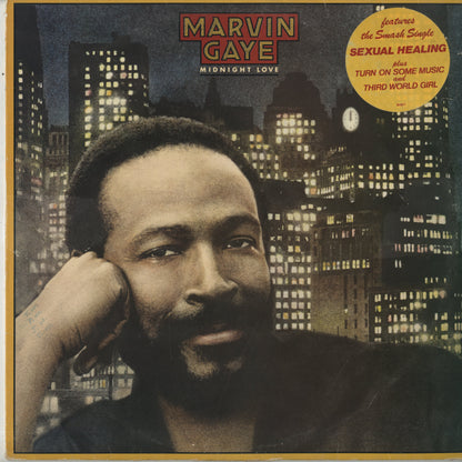 Marvin Gaye / マーヴィン・ゲイ / Midnight Love (CBS 85977)