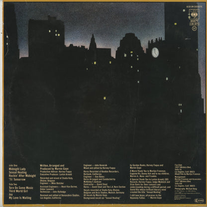 Marvin Gaye / マーヴィン・ゲイ / Midnight Love (CBS 85977)