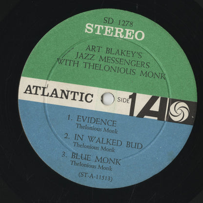 Art Blakey / アート・ブレイキー / Art Blakey's Jazz Messengers With Thelonious Monk (SD 1278)