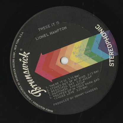 Lionel Hampton - There It Is (BL 754198) LP 1973 US Brunswick｜中古LP