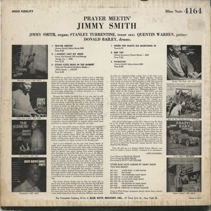 Jimmy Smith / ジミー・スミス / Prayer Meetin’ (BLP 4146)