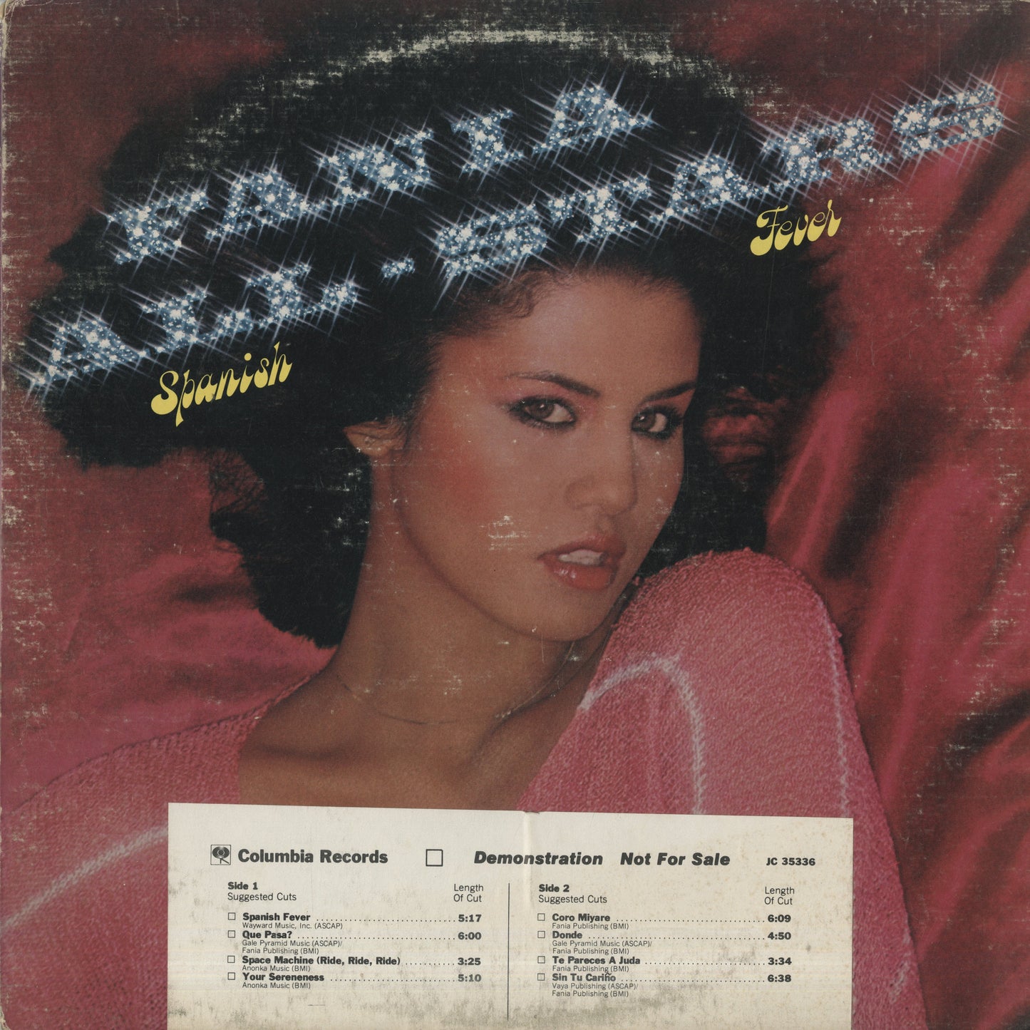 Fania All Stars - Spanish Fever (JC 35336) Columbia