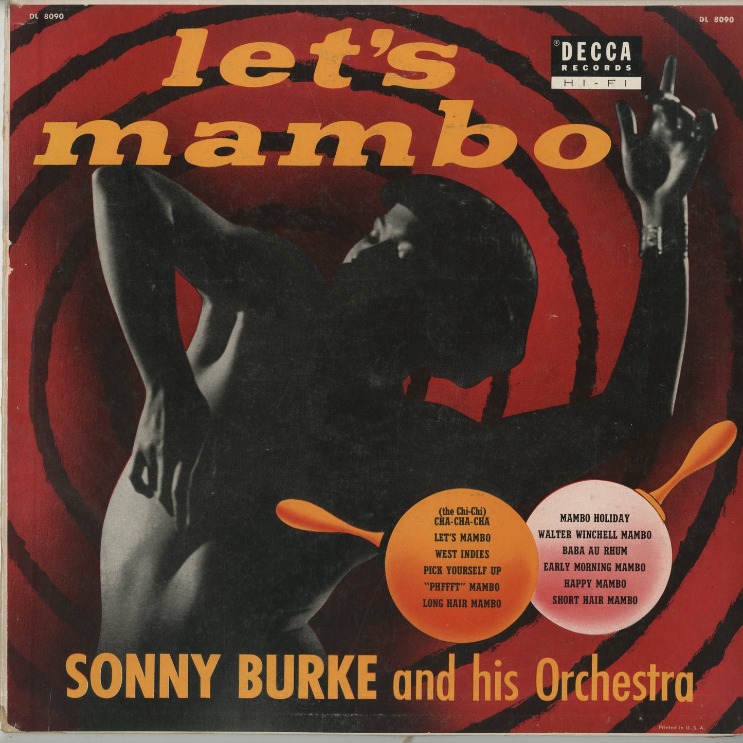 Sonny Burke And His Orchestra  / ソニー・バーク / Let's Mambo(DL 8090)