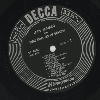 Sonny Burke And His Orchestra  / ソニー・バーク / Let's Mambo(DL 8090)