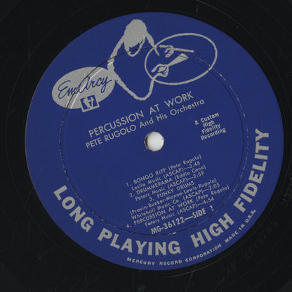 Pete Rugolo / ピート・ルゴロ / Percussion At Work(MG-36122)