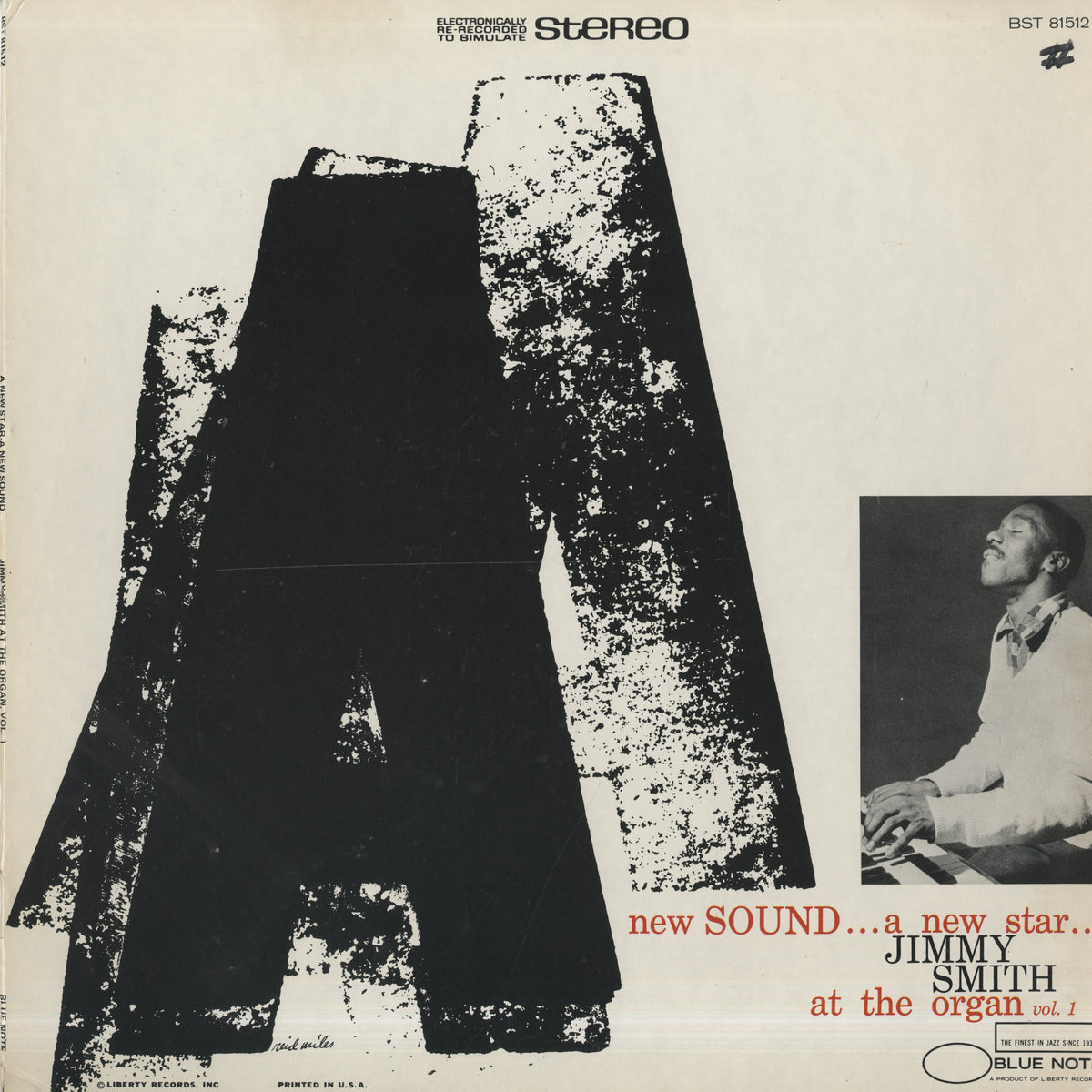 Jimmy Smith - A New Star - A New Sound (BST 81512) Blue Note