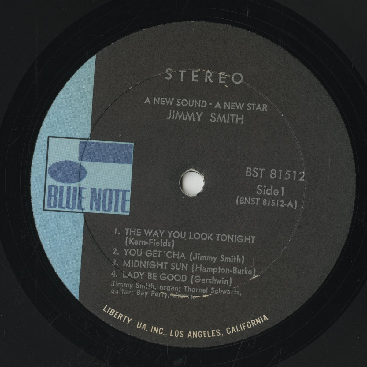 Jimmy Smith - A New Star - A New Sound (BST 81512) LP 1970 US Blue Note - Liberty UA｜中古LP