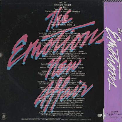 The Emotions - New Affair (25AP 2127) 1981 JPN CBS SONY｜中古LP