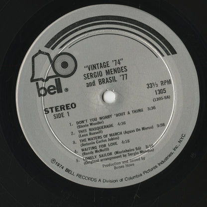 Sergio Mendes / セルジオ・メンデス / Vintage 74 (BELL1305)