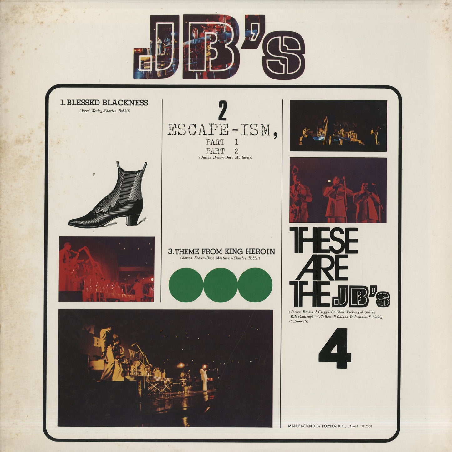 The J.B.'s / Food For Thought(MP 2414)