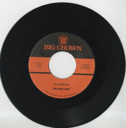 Thee Heart Tones  / ジ・ハート・トーンズ - No Longer Mine - Cry My Tears Away -7 (BC172-45)
