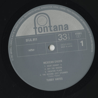 Tubby Hayes / タビー・ヘイズ / Mexican Green (UCJU-9051)