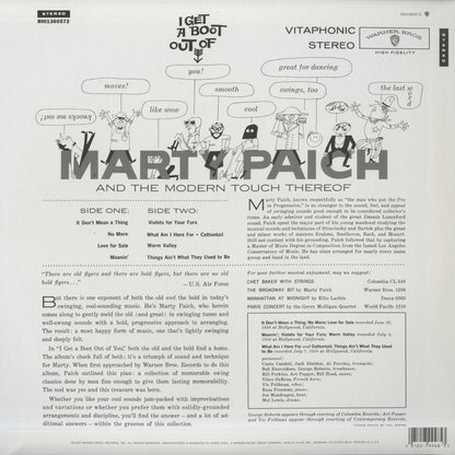 Marty Paich/ マーティ・ペイチ / I Get a Boot Out of You (RHI1360572)