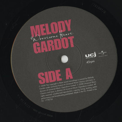 Melody Gardot / メロディ・ガルドー / Worrisome Heart (1778756)