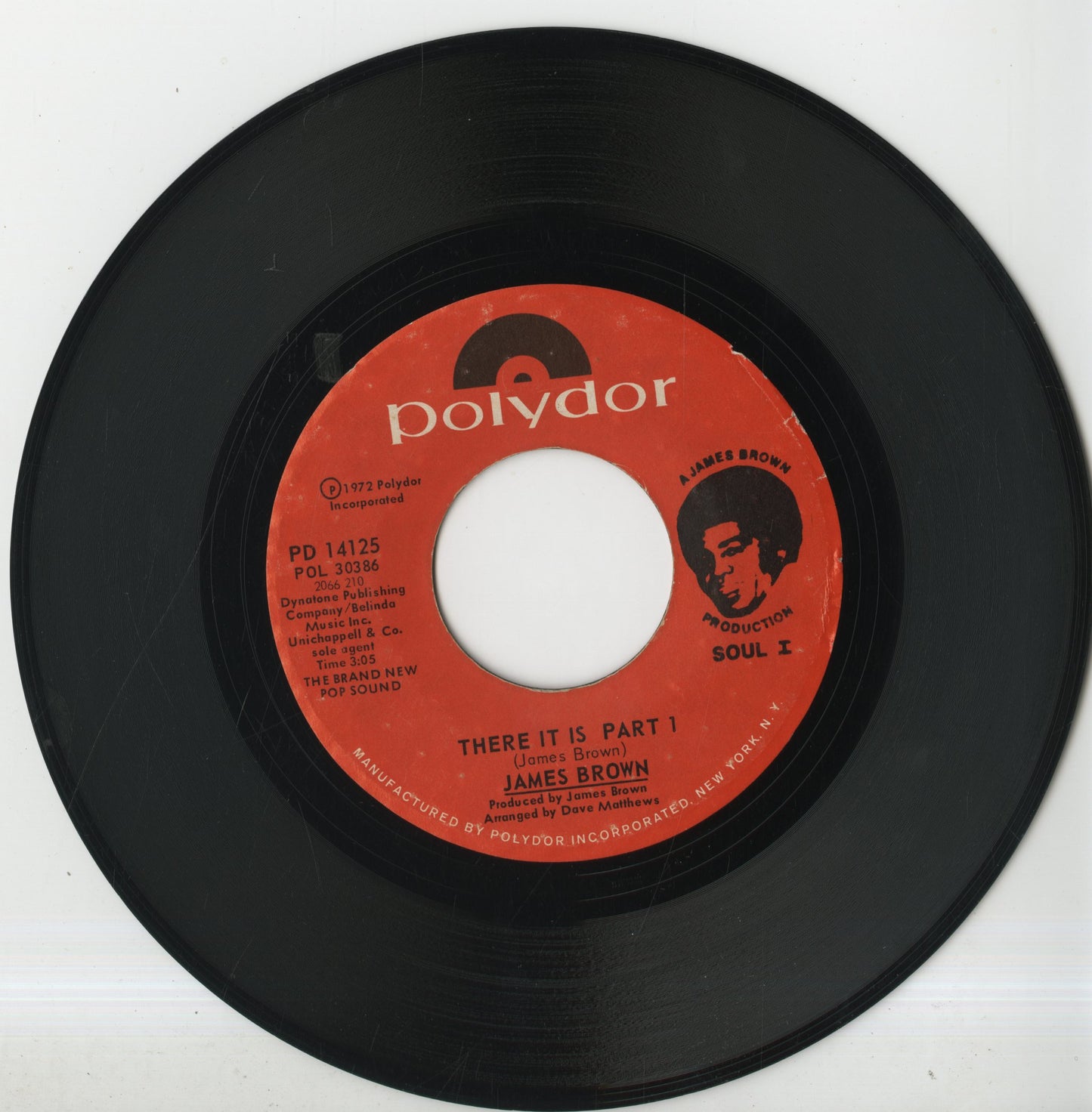 James Brown / ジェイムズ・ブラウン / There It Is (Part1&2) -7 (PD 14125)