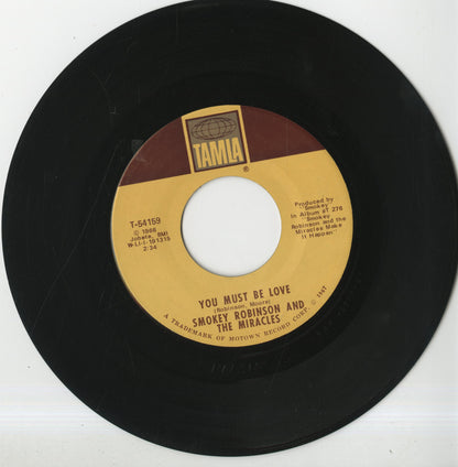 Smokey Robinson & The Miracles / スモーキー・ロビンソン＆ミラクルズ / I Second That Emotion / You Must Be Love -7 (T 54159)