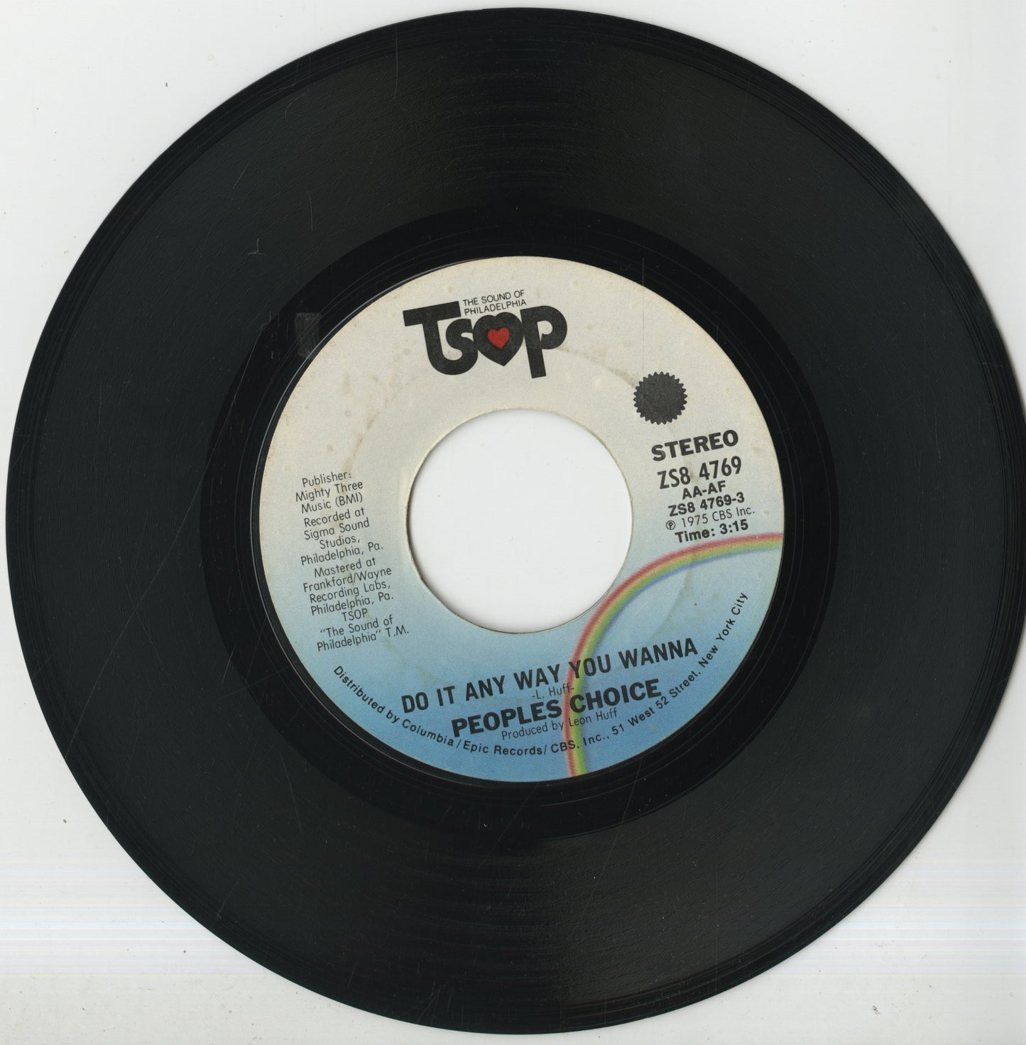Peoples Choice / ピープルズ・チョイス / Do It Anyway You Wanna / The Big Hurt -7  (ZS8 4769)