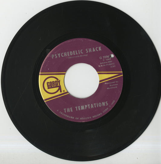 The Temptations / テンプテーションズ / Psychederic Shack / That's The Way Love Is -7 (G 7096)