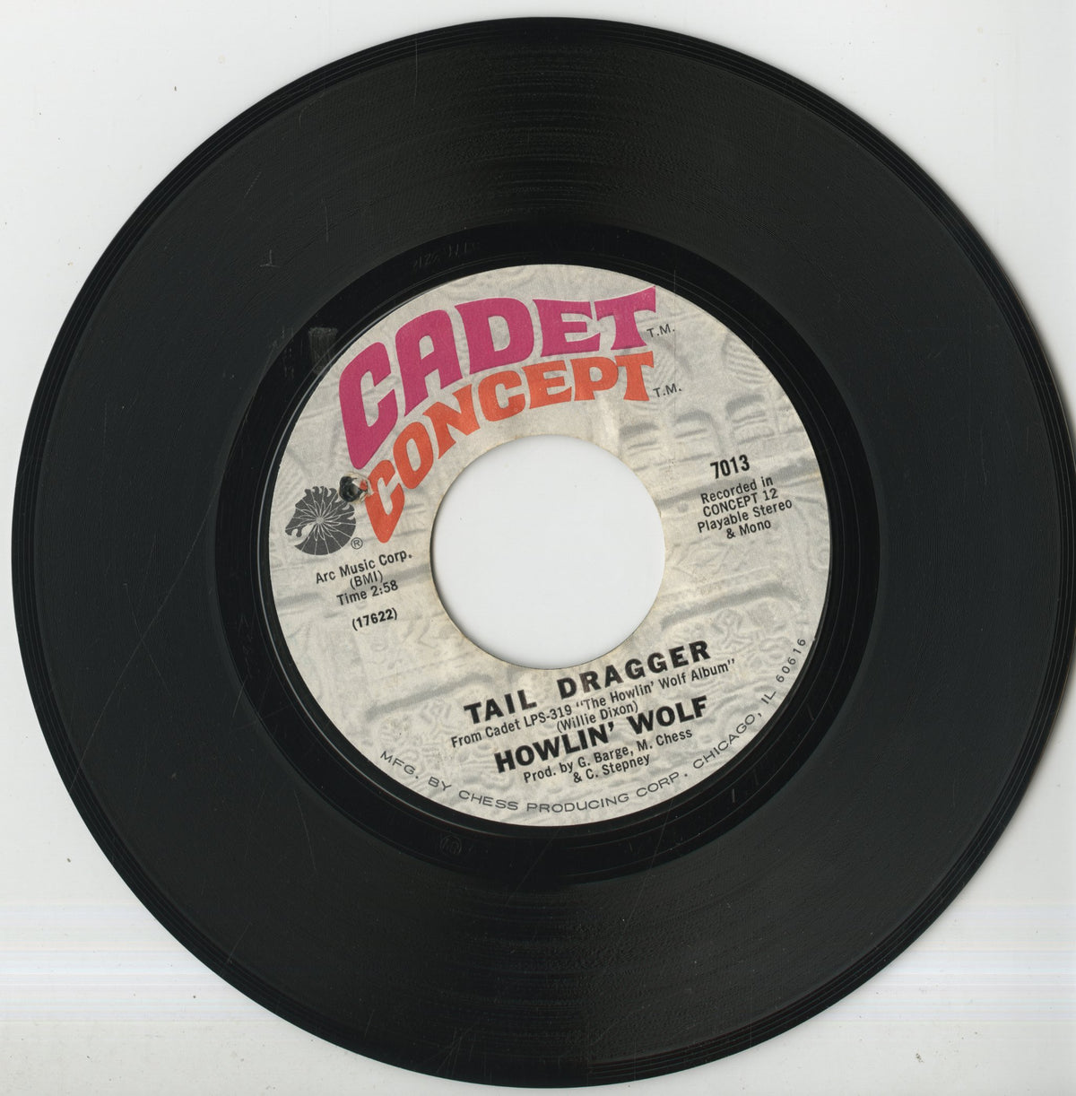 Howlin' Wolf / ハウリン・ウルフ / Evil / Tail Dragger -7 (7013)