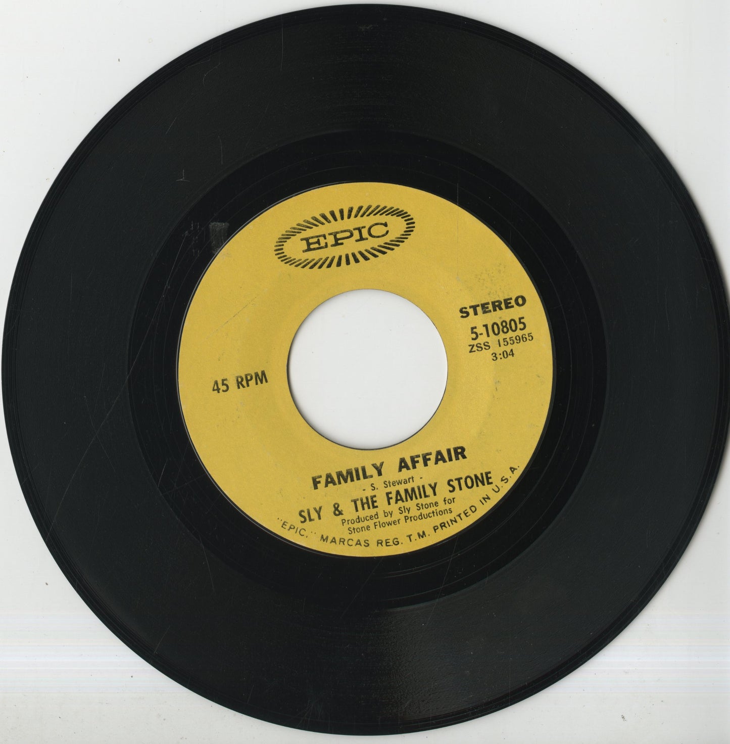 Sly & The Family Stone / スライ・アンド・ザ・ファミリー・ストーン / Family Affair / Luv N' Haight-7 (5-10805)