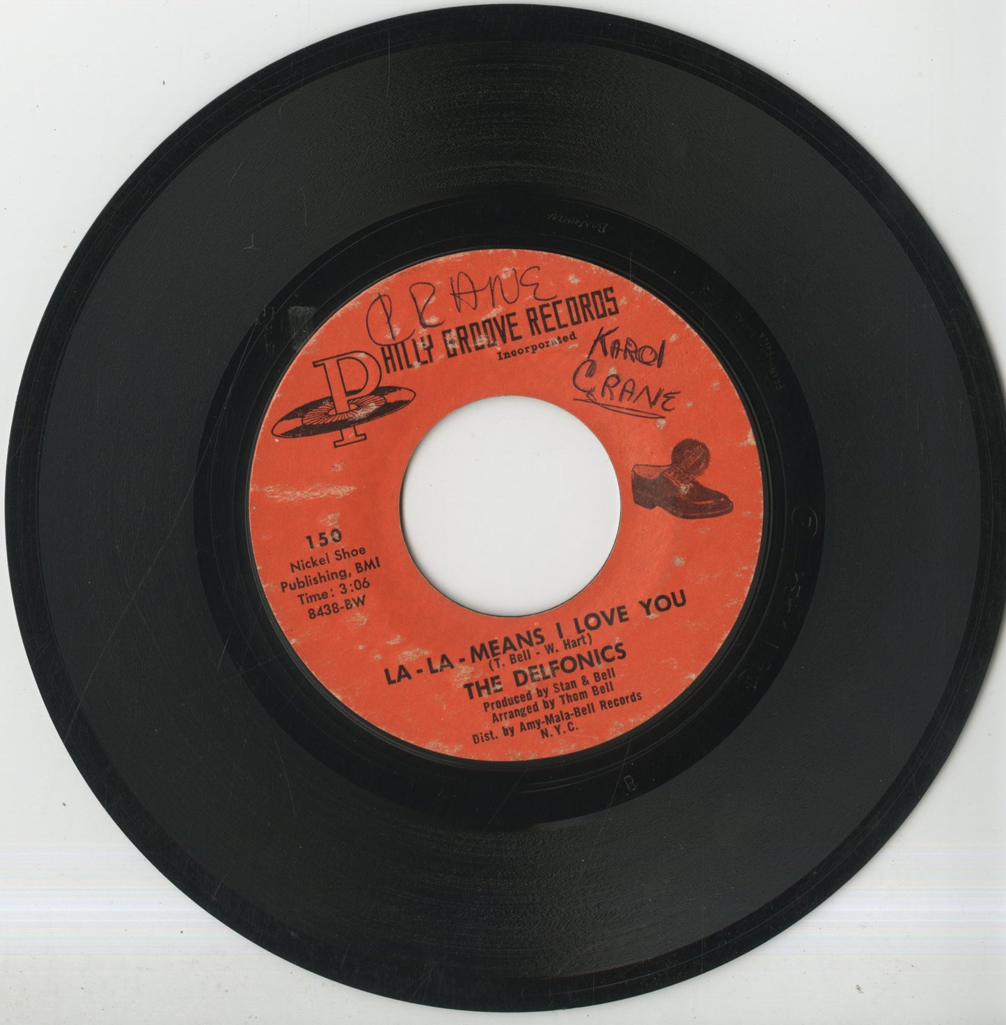 The Delfonics / デルフォニックス / La La Means I Love You / Can't Get Over Losing You -7 (150)