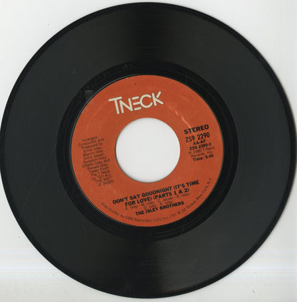 The Isley Brothers / アイズレー・ブラザーズ / Don't Say Goodnight (Part1&2) -7 (ZS9 2290)