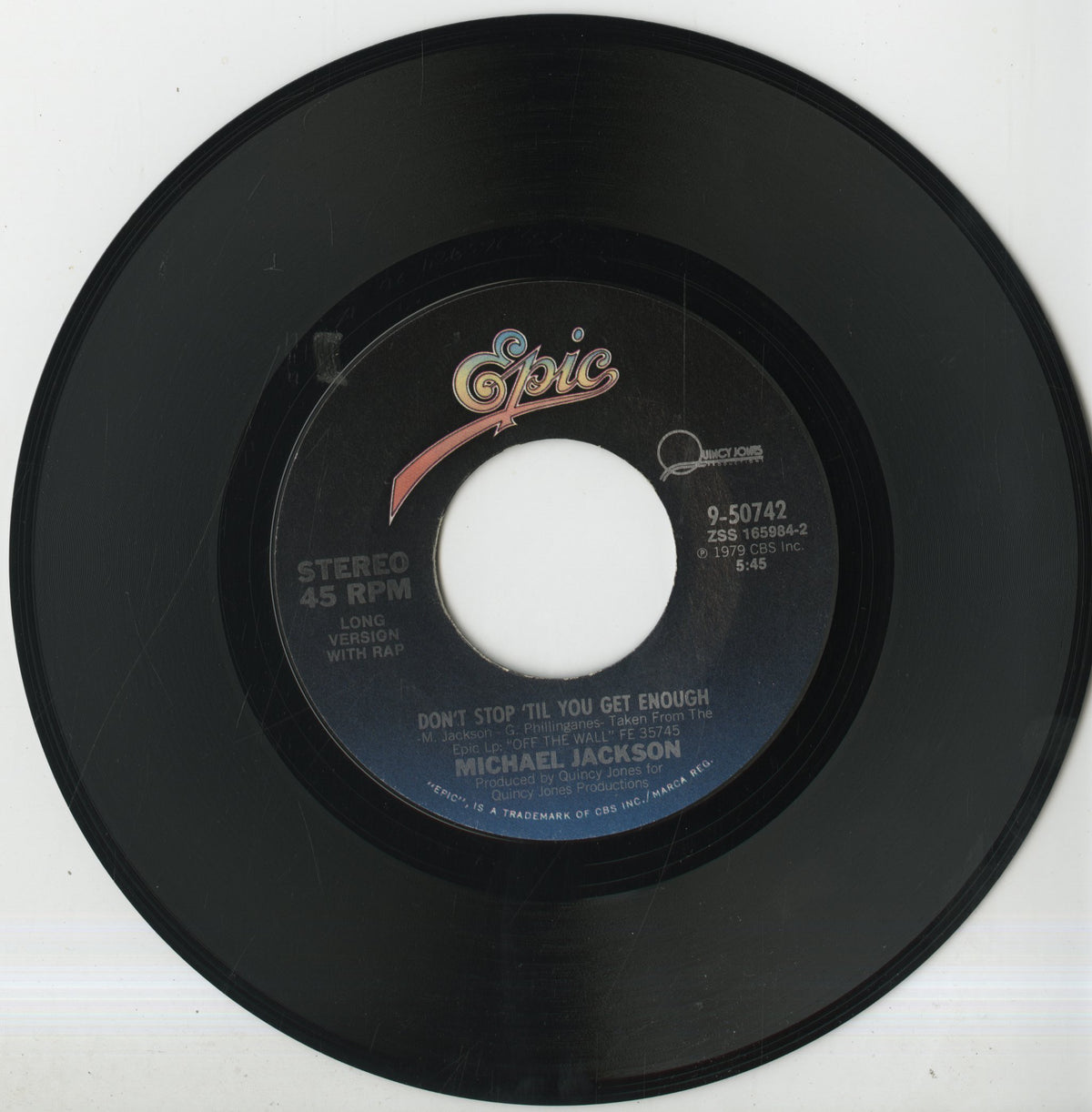 Michael Jackson / マイケル・ジャクソン / I Can't Help It / Don't Stop Till You Get Enough -7 ( 9-50742 )
