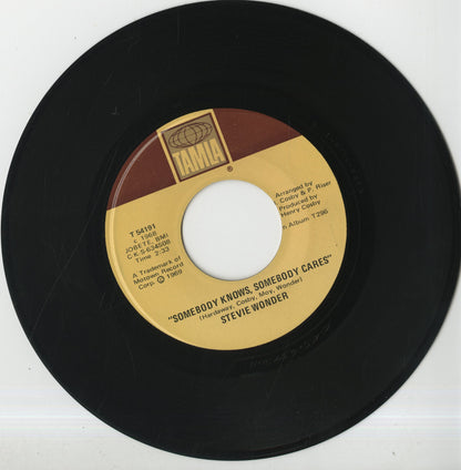 Stevie Wonder - Never Had A Dream Come True / Somebody Knows, Somebody Cares (T 54191) 1969 US Tamla｜中古7inch