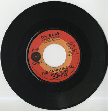 Cannonball Adderley / キャノンボール・アダレイ / Oh Babe / Marabi -7 (2798)