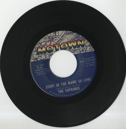 The Supremes / シュプリームス / Stop! In The Name Of Love -7 (M 1074)